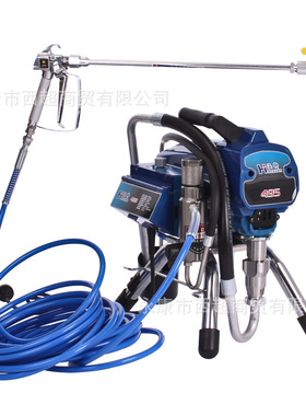 涵轩H495高压无气喷涂机喷乳胶漆内外墙涂料喷涂机490油漆喷漆机