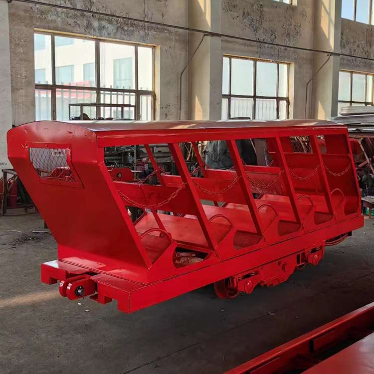 卡博恩抱轨式斜井人车斜井运送人员设备矿用平衡斜井人车