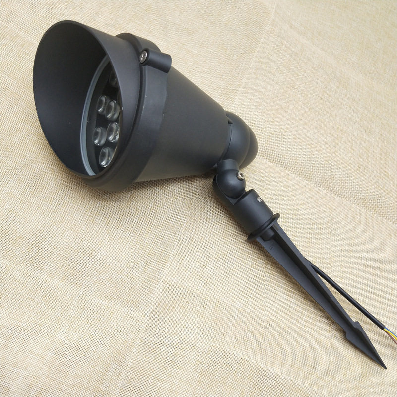 LED户外插地草坪射灯6W-18W