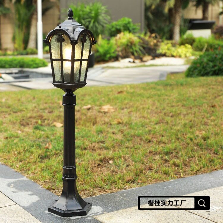 户外防水美式复古草坪灯