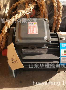 华雅能BM-180L-4-22KW电机替代猛牛电机转速1400多转4极功率22KW