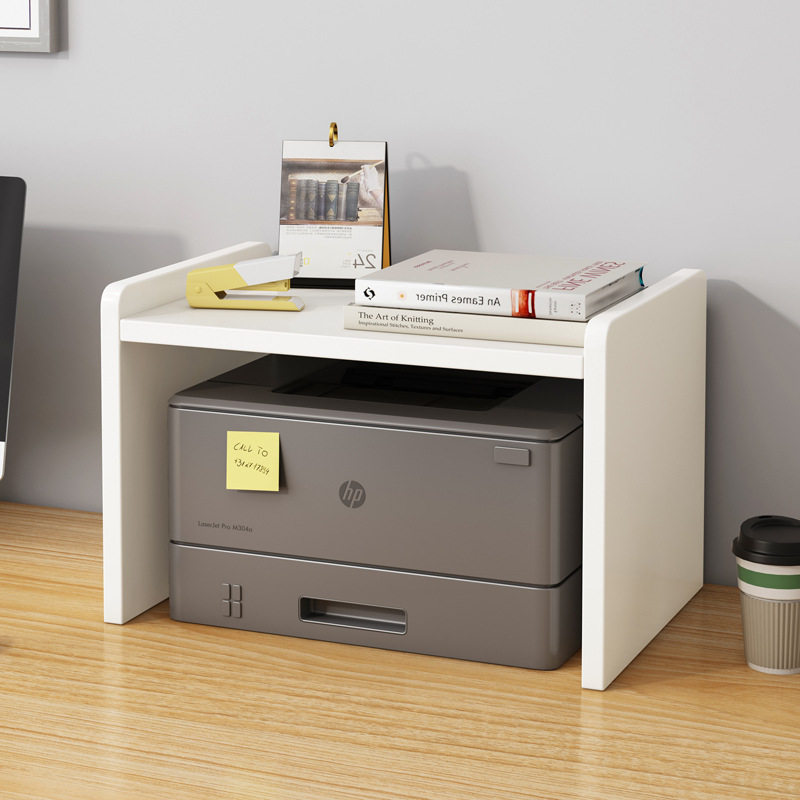 打印机置物架多层收纳架办公室桌上小层架书桌支架文件夹架子桌面