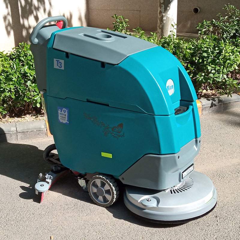 手推式洗地机工业车间仓库拖地机商场物业超市卖场电动地面擦地机