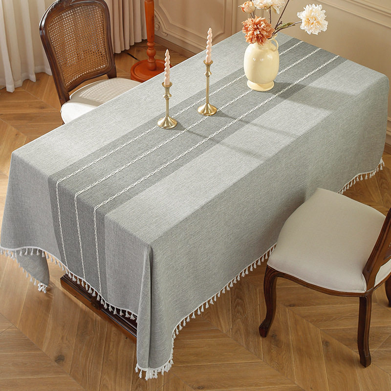 新款会议桌布1.8宽酒店活动展会办公室商务桌垫长方形台布盖布