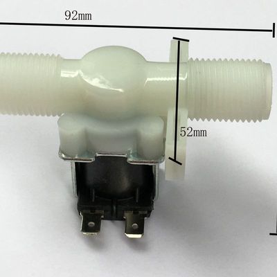 自动上水电磁阀 水流开关阀塑料 电磁开关阀 水 电控水阀门进水阀