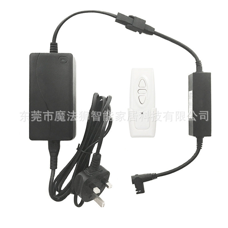 24V150mm行程沙发电动推杆车库仓库防盗门安防控制无线遥控单电机