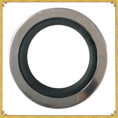 空压机配件双唇不锈钢PTFE油封70/73/75*90/95/100*10/12/15