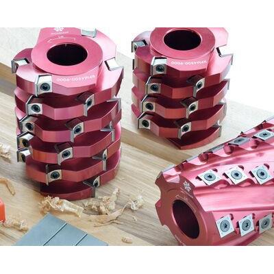 厦门中锯供应四面刨螺旋平刀舍弃式螺旋刀