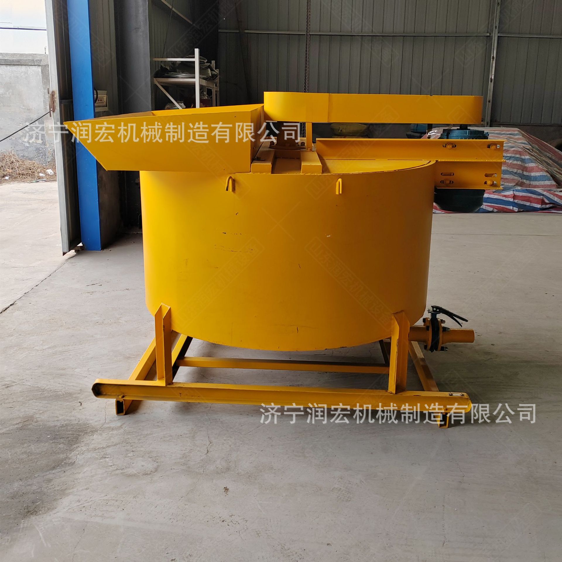 水泥搅拌机7.5KW灰浆快速制浆机立式2000型水泥灰混合浆液搅拌桶