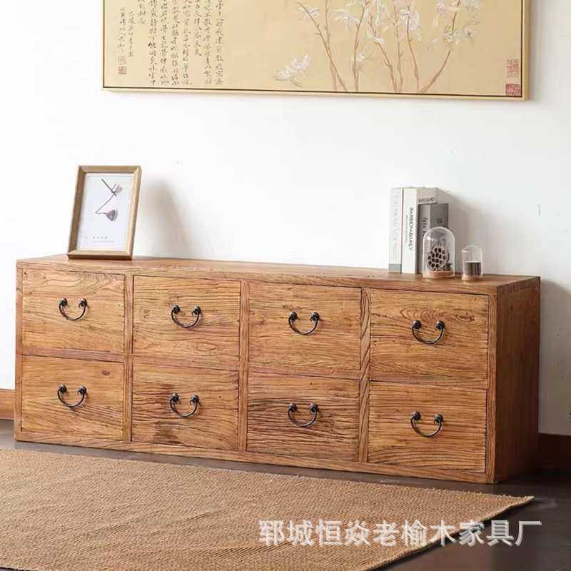 老榆木八斗柜实木餐边柜储物柜中式抽屉柜收纳柜卧室客厅电视柜,农机/农具/农膜,其它农用工具,淘宝优惠券,粉丝福利购,淘宝优惠卷
