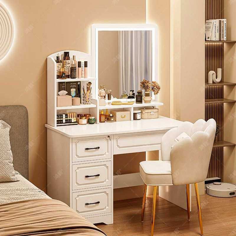 化妆桌梳妆台卧室欧式新款小户型化妆台梳妆桌书桌梳妆柜一体带灯,金属材料及制品,其他金属制品,淘宝优惠券,粉丝福利购,淘宝优惠卷
