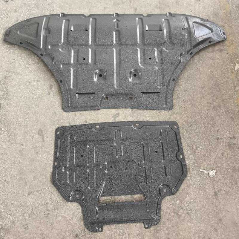 安途固驰奥迪Q7发动机下护板变速箱底盘护板装甲底护板原厂专用