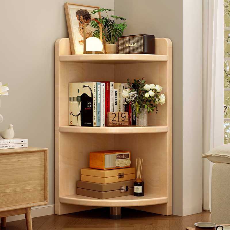 实木转角书架客厅小柜子置物架落地卧室三角矮柜子多层飘窗收纳柜,农机/农具/农膜,其它农用工具,淘宝优惠券,粉丝福利购,淘宝优惠卷