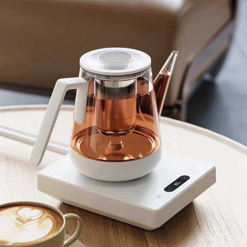 小坐全自动电热玻璃煮茶壶内胆智能家用烧水壶底部自动上水恒温壶