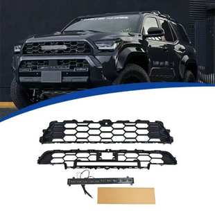 适用于2024-2025款丰田超霸4RUNNER改装TRD款中网