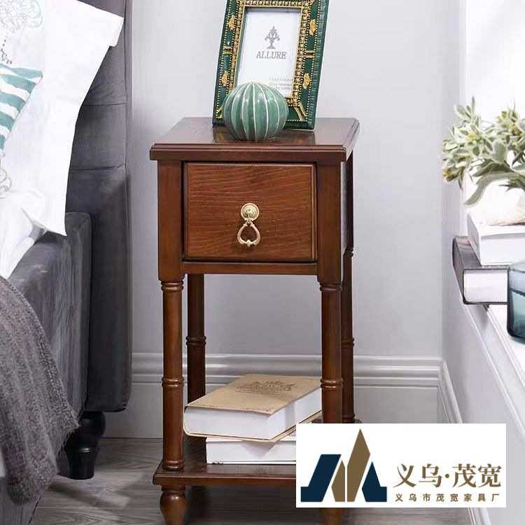 美式复古窄边纯实木床头柜方形柜角几欧式边桌床边柜边几实木,模玩/动漫/周边/娃圈三坑/桌游,模型制作工具/辅料耗材,淘宝优惠券,粉丝福利购,淘宝优惠卷