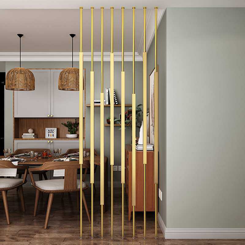 创意现代隔断北欧轻奢铁艺客厅装饰简约玄关网红立柱墙免打孔屏风,模玩/动漫/周边/娃圈三坑/桌游,模型制作工具/辅料耗材,淘宝优惠券,粉丝福利购,淘宝优惠卷