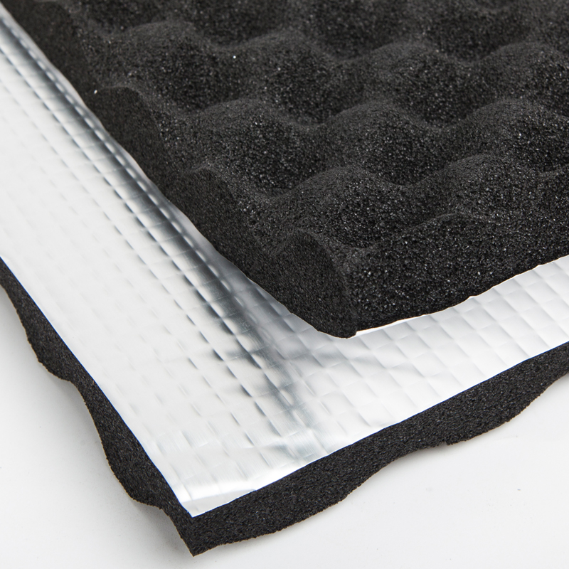 阻燃自粘波峰棉下水道吸音珍珠棉排水管静音M王卫生间包管道隔音