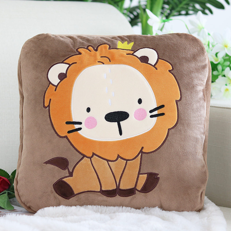 可爱抱枕被子两用汽车卡通腰靠垫被珊瑚绒办公室午睡毯Y折叠空调,居家布艺,抱枕被,淘宝优惠券,粉丝福利购,淘宝优惠卷