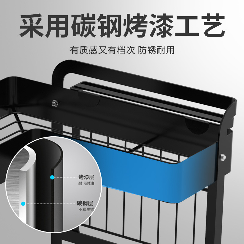 厨房调料置物架调味品r架子筷子刀架三角转角边角台面多层收纳架