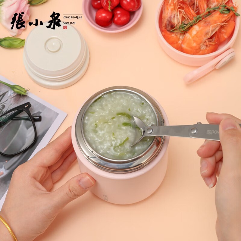 国潮不锈钢焖烧罐长效保温D水杯焖烧壶带饭带菜汤杯子