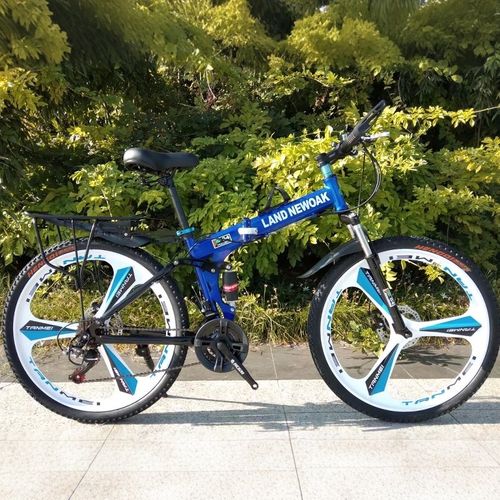 折叠山地车2g6寸24寸山地自行车前后双减震单车碟刹变速男女公路