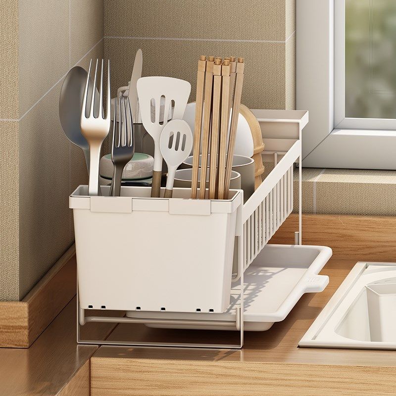 厨房碗碟置物架多功能沥水收纳家用台面放碗N盘碗筷碗碟勺收纳架,厨房/烹饪用具,碗架,淘宝优惠券,粉丝福利购,淘宝优惠卷