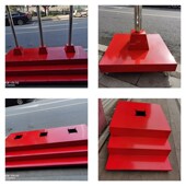 不锈钢旗杆户外室内移动旗台幼儿园旗杆固定移动伸S缩旗杆4 12米