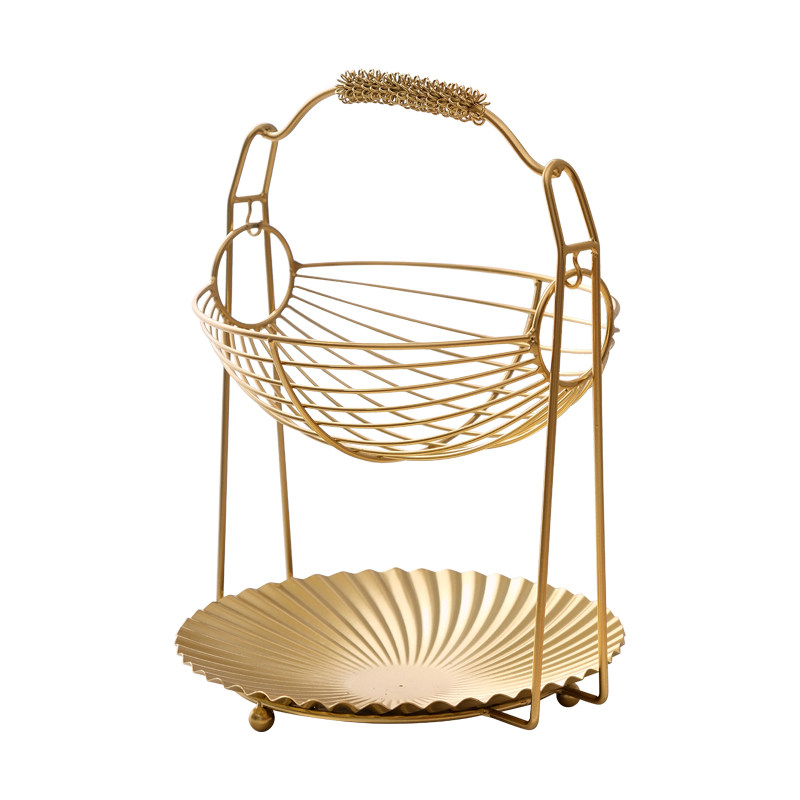 轻奢水果c盘家用客厅茶几零食糖果三层水果篮创意多层时尚收纳架,家居饰品,果盘/果篓,淘宝优惠券,粉丝福利购,淘宝优惠卷