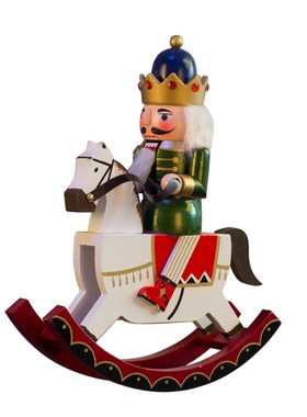 欧式胡桃夹子摇马l士兵木偶摆件家居装饰工艺品客厅酒柜电视柜摆