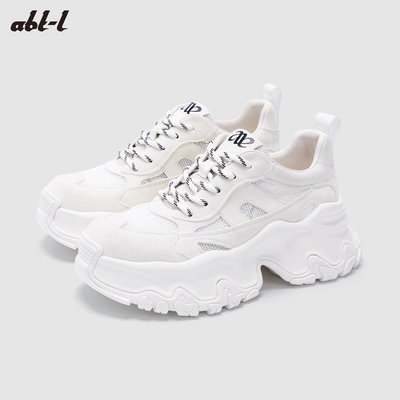 ABT-L女款复古厚底增高透气老爹