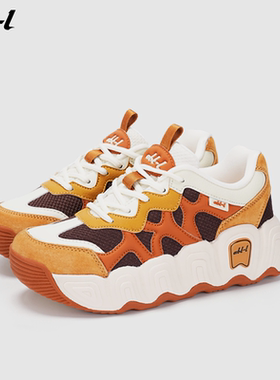 【沈腾同款】ABT-L厚底增高面包老爹鞋男女2026新款休闲运动鞋