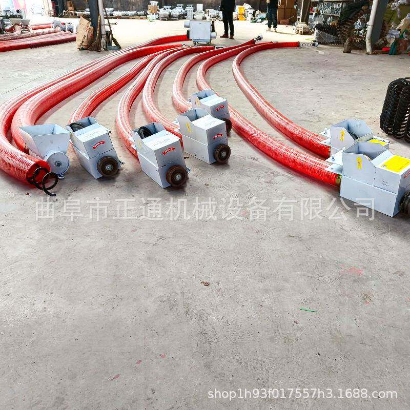 螺旋吸沙机 建筑工地水泥装车入罐神器双向中间驱动大功率吸粮机
