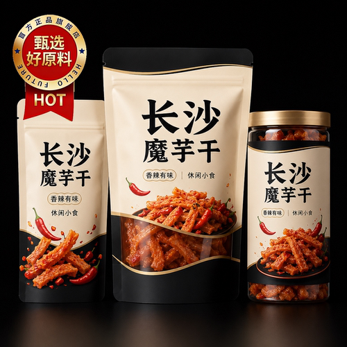 老字号！长沙魔芋干湖南特产
