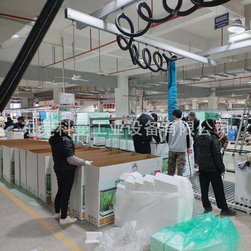 直臂式气管吸吊机吸鱼缸桶汽车门盖搬运机码垛搬运上料真空吸吊具