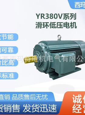 西安电机YR355M1-4极250W滑环低压绕线型交流三相异步电动机