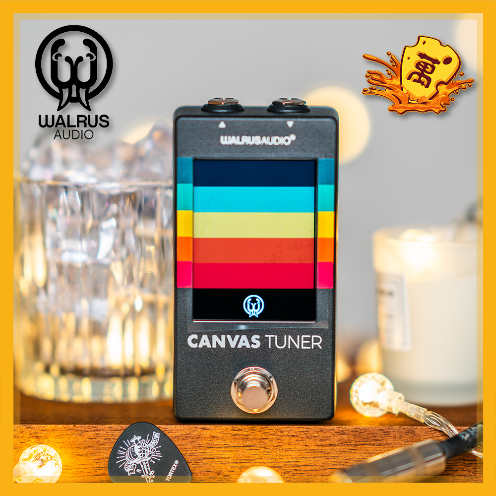 吉他贝斯调音表buffer彩屏可旋转