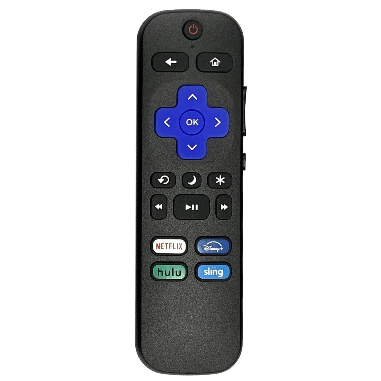 跨境ROKU遥控器侧键款Remote Control for Roku TV智能遥控器批发
