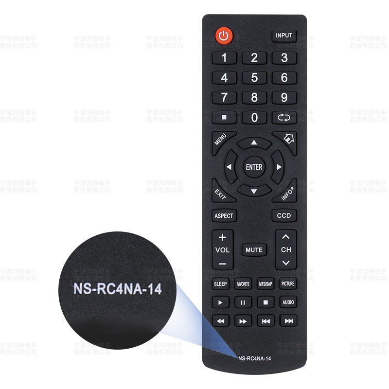 适用INSIGNIA影雅电视机遥控器NS-RC4NA-14 -18 艾默生NH315UP