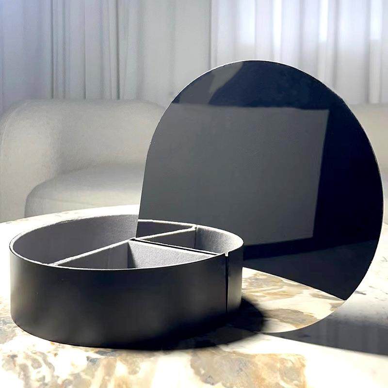 Gutta水滴首饰盒梳妆台收纳带镜设计师款样板间轻奢卧室软装摆件