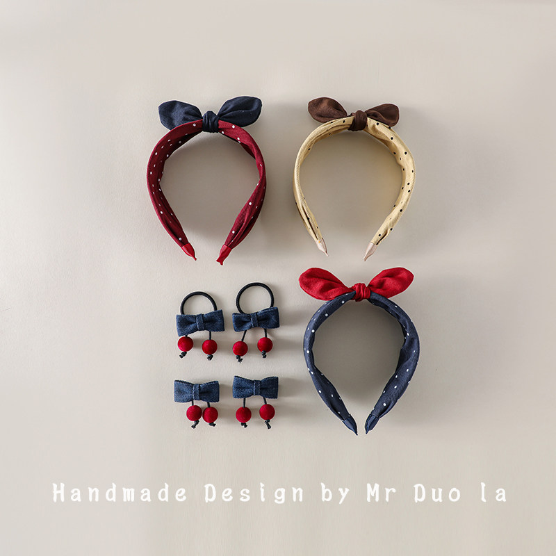 韩版春季宝宝简约宽边格纹手打结布艺发箍女童款蝴蝶结头箍发夹,童装/婴儿装/亲子装,发饰,淘宝优惠券,粉丝福利购,淘宝优惠卷