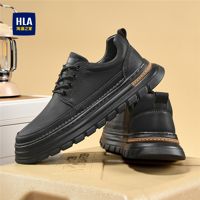 海澜之家男鞋官方旗舰店正品国潮