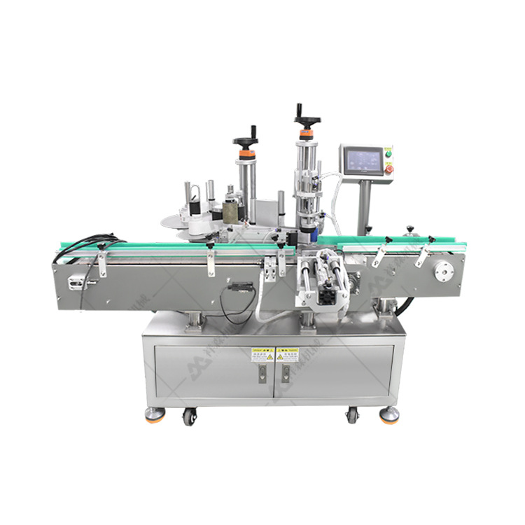 源厂定制环形圆周贴标机汽车玻璃水六角瓶贴标机塑料瓶贴标签机
