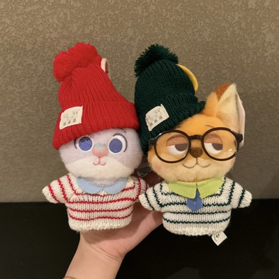 正版疯狂动物城狐尼克兔朱迪挂件