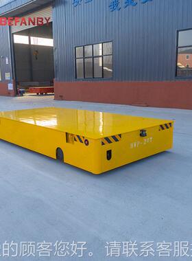 锂电池供轨地平车厂平区工件跨运无输电动板车遥控过转向换OWW模