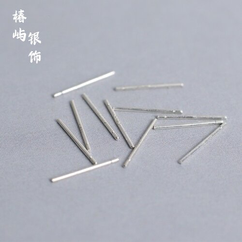 S999银针养耳洞素银耳棒热卖饰品耳洞耳骨耳洞银针耳钉耳环耳骨钉