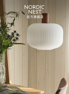 Scandi Living Fair岑白系列灯具台灯吊灯轻奢高级感夜灯卧室床头