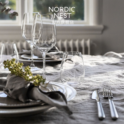 SCANDI LIVING Karlevi系列红酒杯葡萄酒杯香槟杯高脚杯套装便携