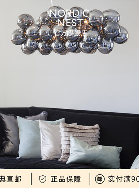 瑞典直邮By Rydéns Gross气球吊灯北欧现代卧室客厅餐厅吊灯吧台