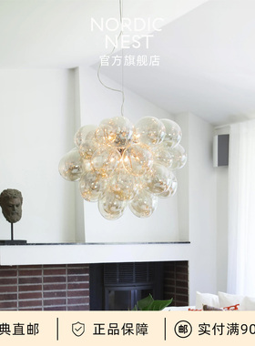 瑞典直邮CC By Rydéns Gross气球吊灯装饰温馨客厅北欧风轻奢